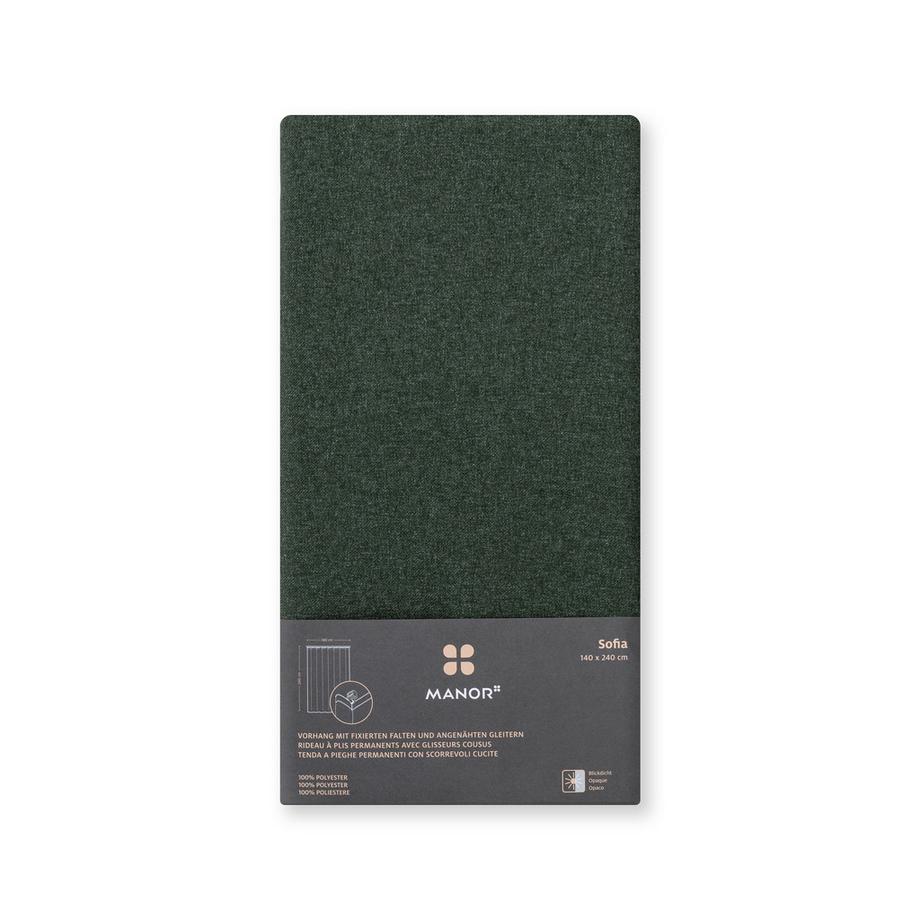Manor Fertigvorhang 'Clic Schweizerfalte/ Sofia 