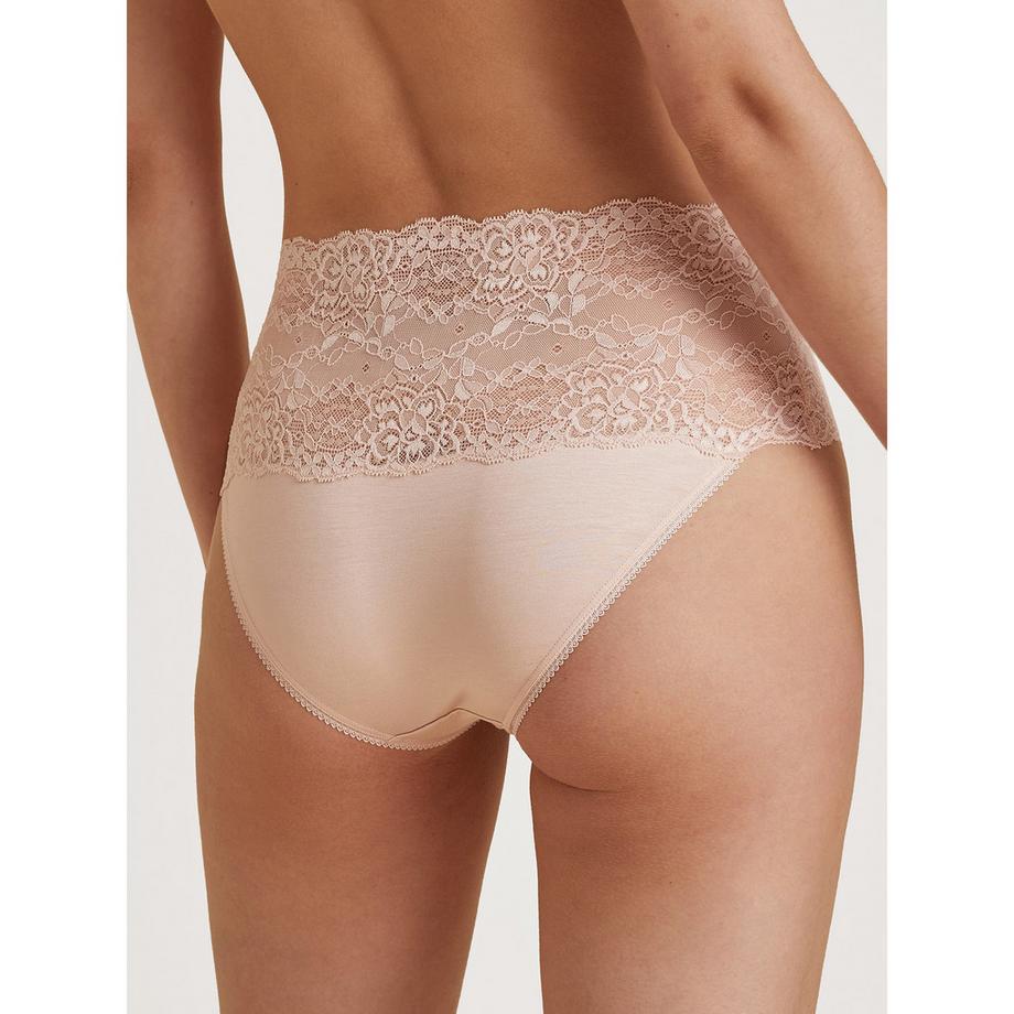 CALIDA Sweet Secret High Waist Slip mit Spitze  