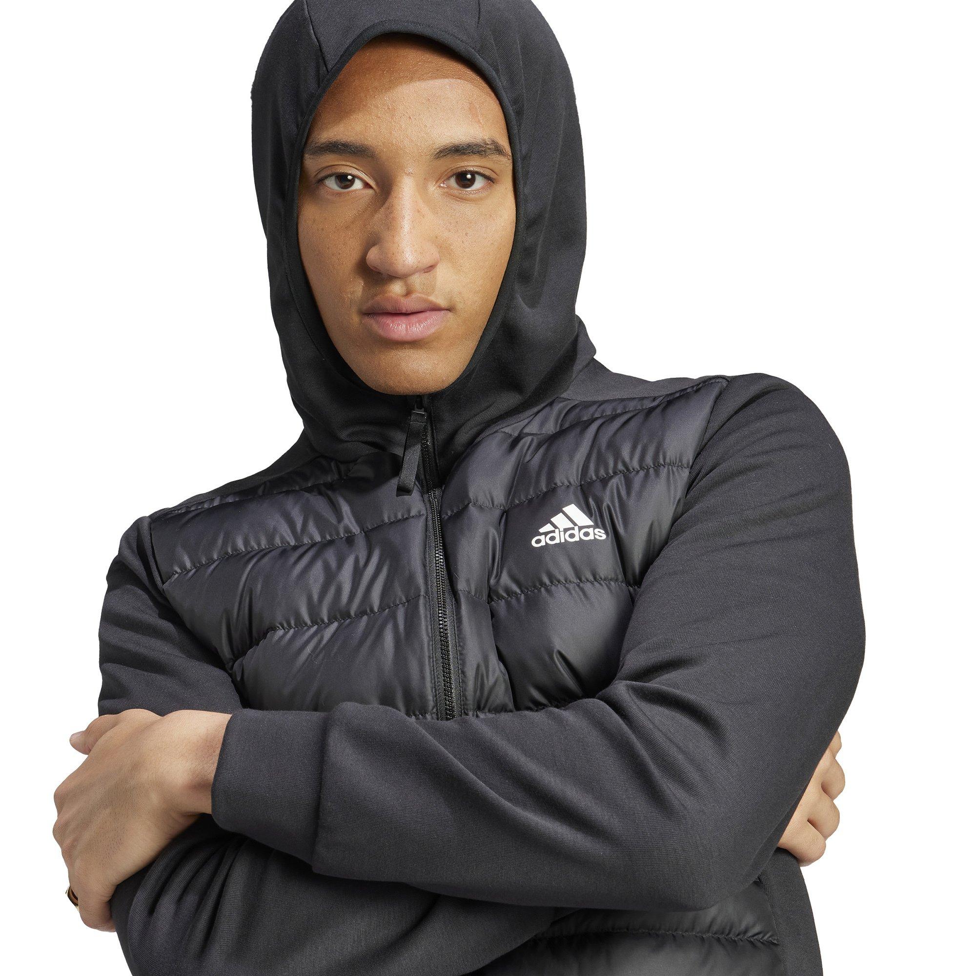 adidas Essentials Hybrid Hooded Daunenjacke  Jacke mit Reissverschluss 