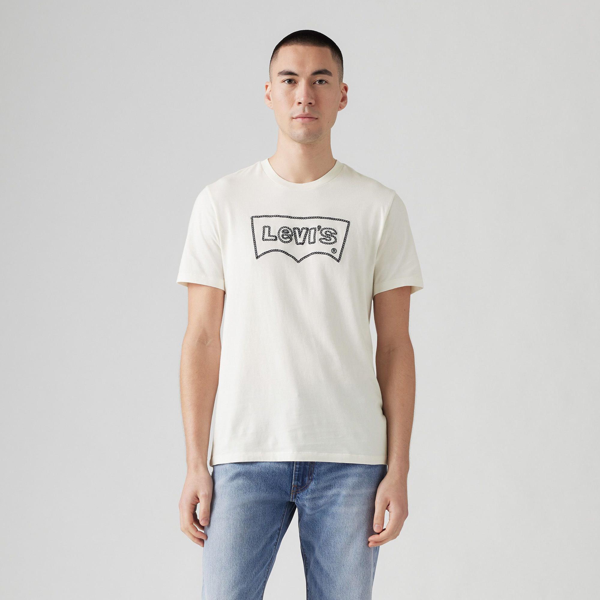 Levi's® GRAPHIC CREWNECK TEE NEUTRALS T-Shirt 