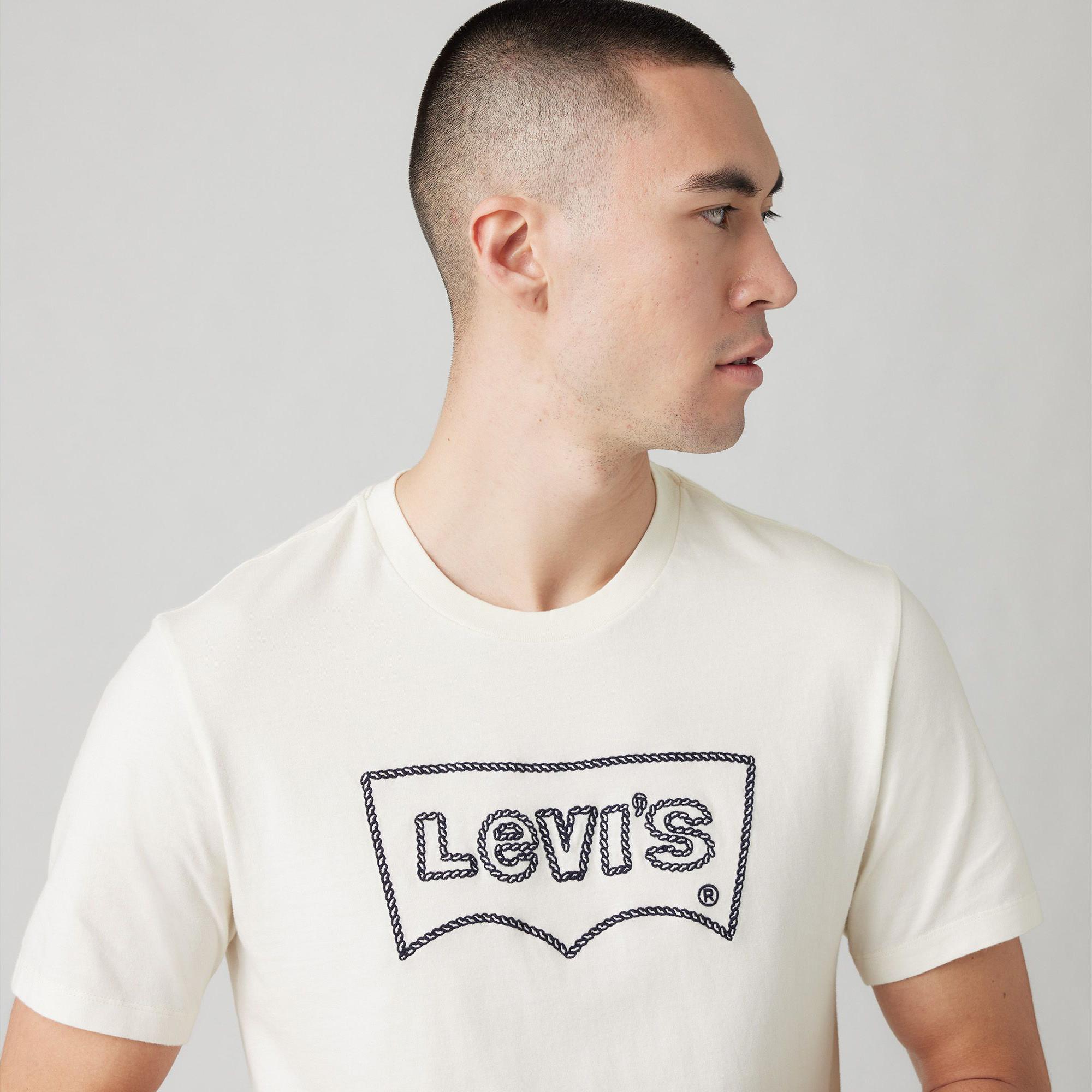 Levi's® GRAPHIC CREWNECK TEE NEUTRALS T-shirt 