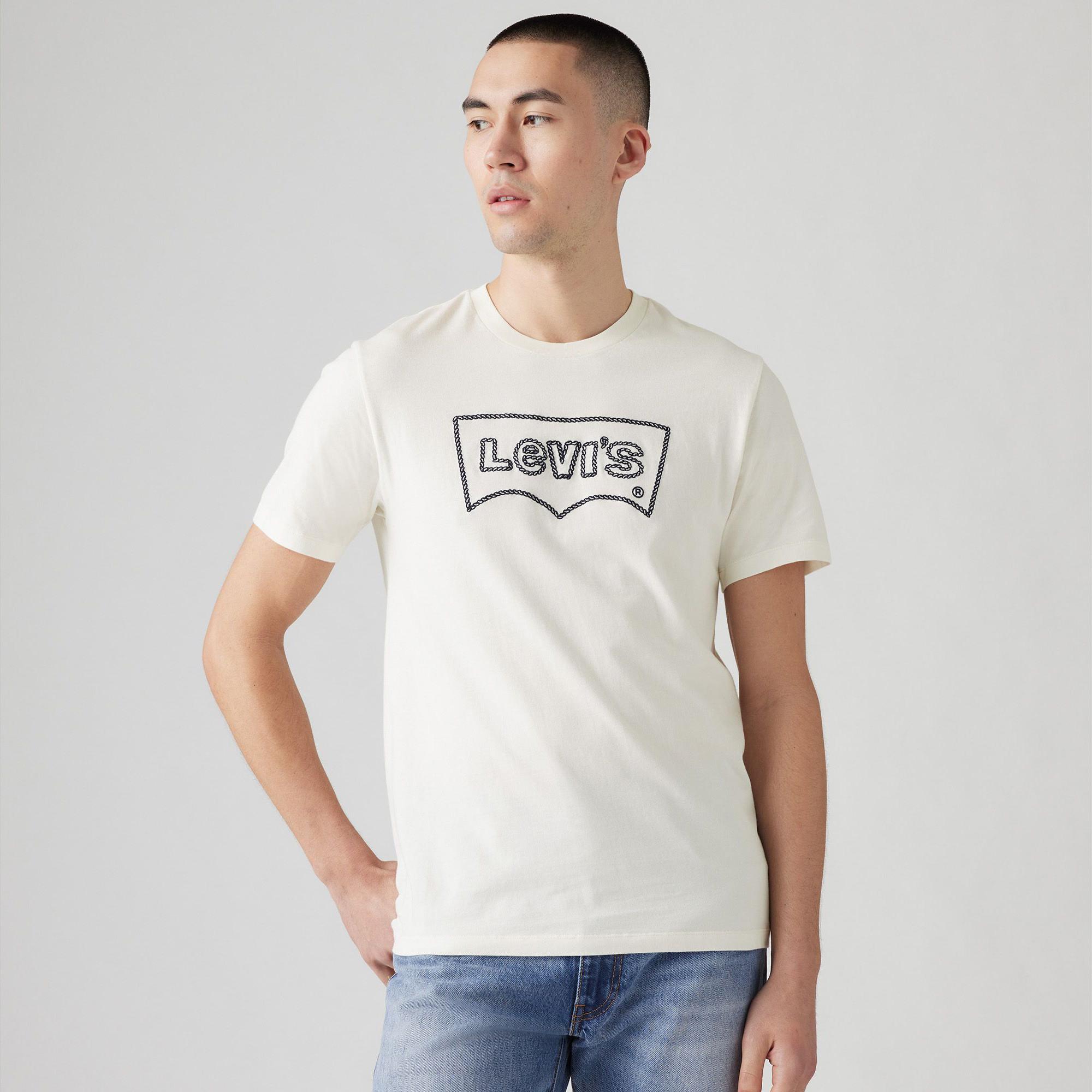 Levi's® GRAPHIC CREWNECK TEE NEUTRALS T-Shirt 