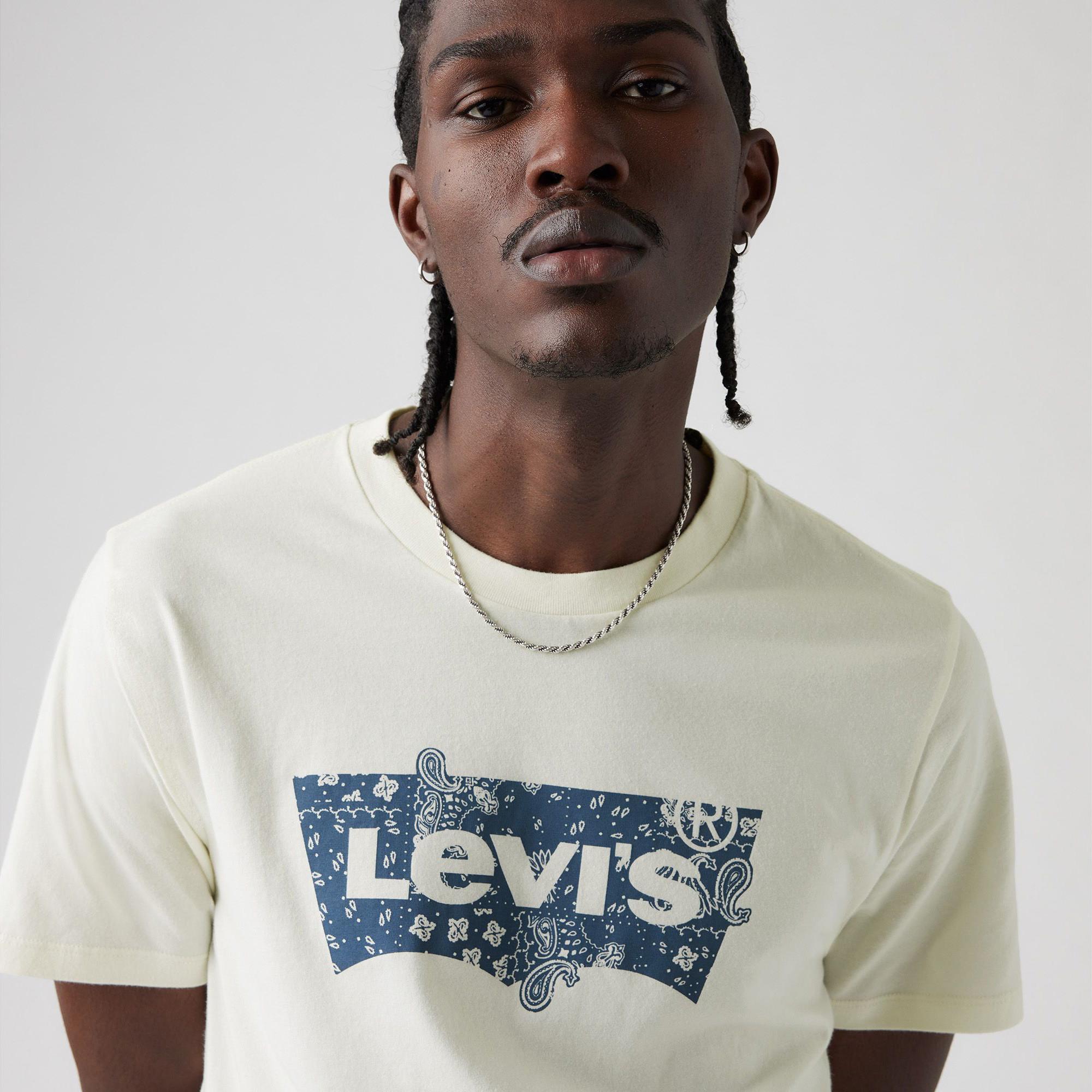 Levi's® GRAPHIC CREWNECK TEE NEUTRALS T-shirt 