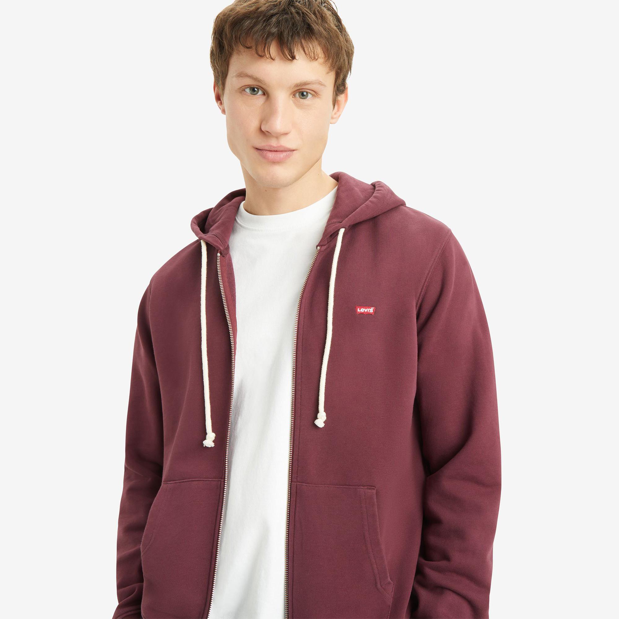 Levi's® THE ORIGINAL HM ZIP UP REDS Sweatjacke 