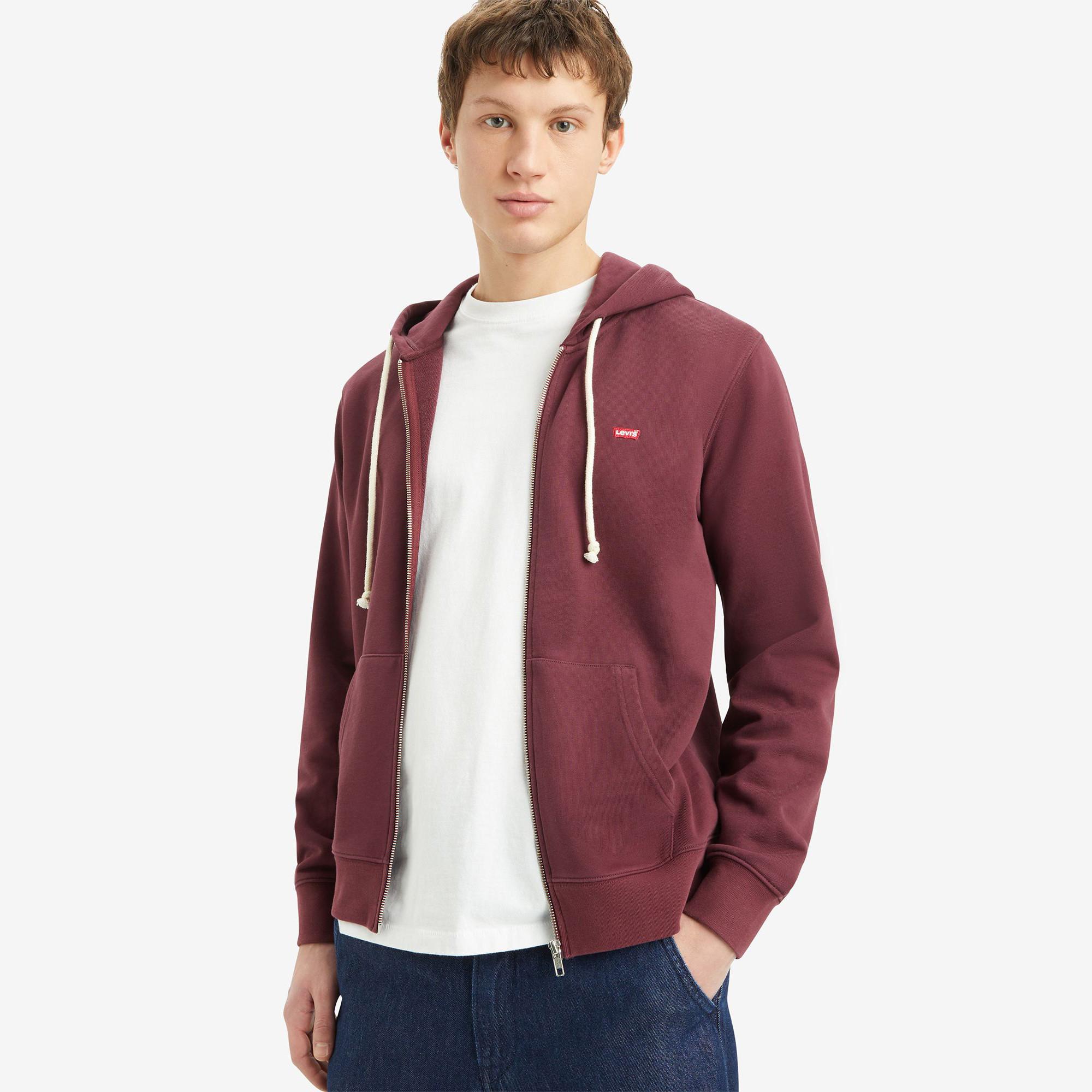 Levi's® THE ORIGINAL HM ZIP UP REDS Sweatjacke 