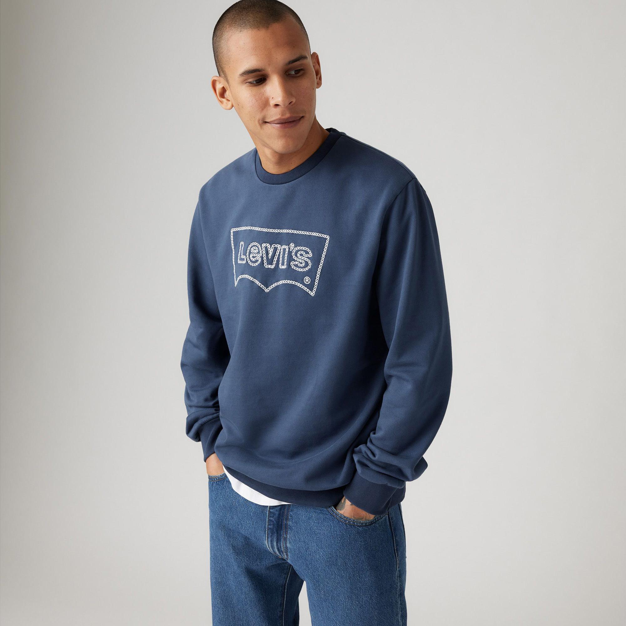 Levi's® STANDARD GRAPHIC CREW BLUES Sweatshirt 