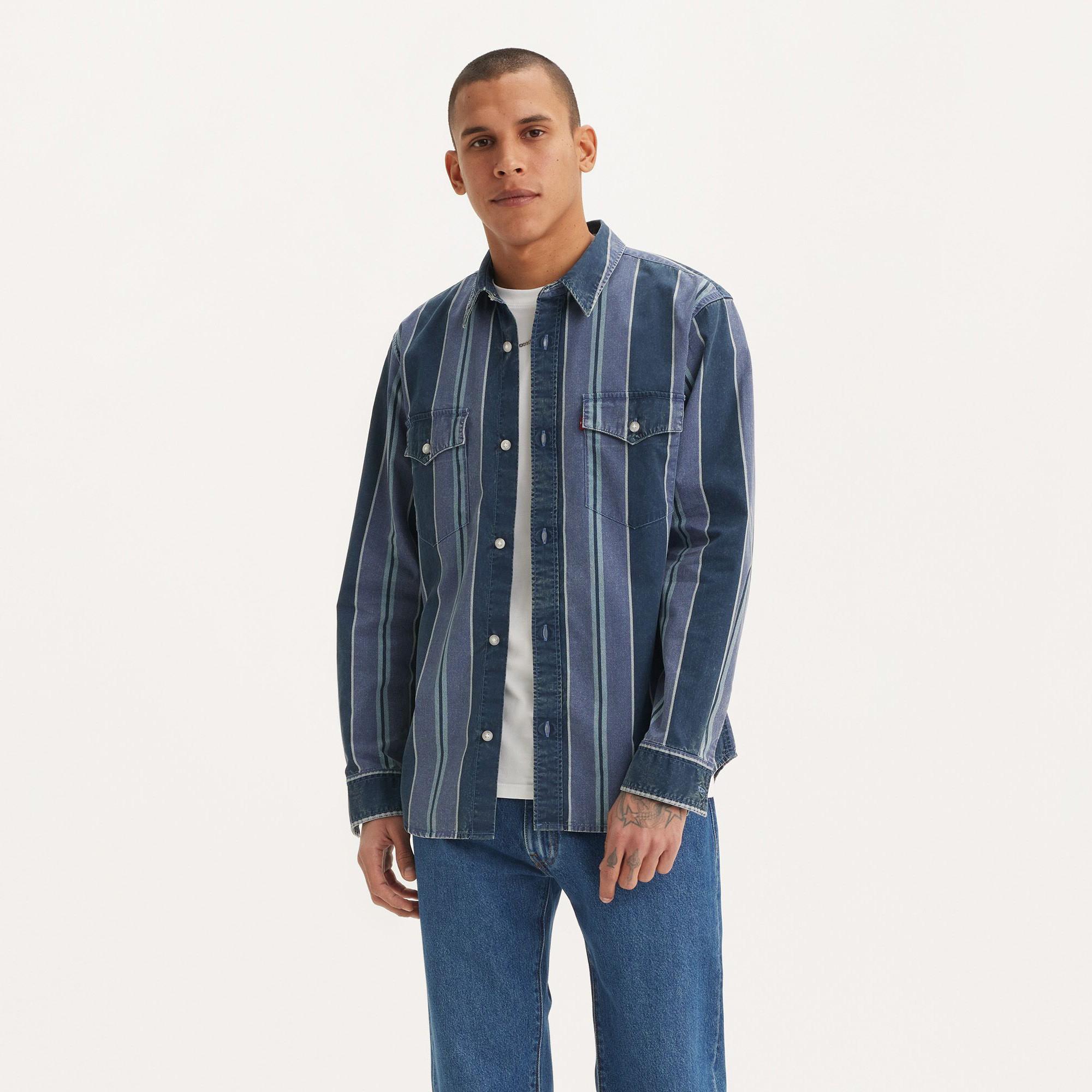 Levi's® RELAXED FIT WESTERN BLUES Hemd, langarm 