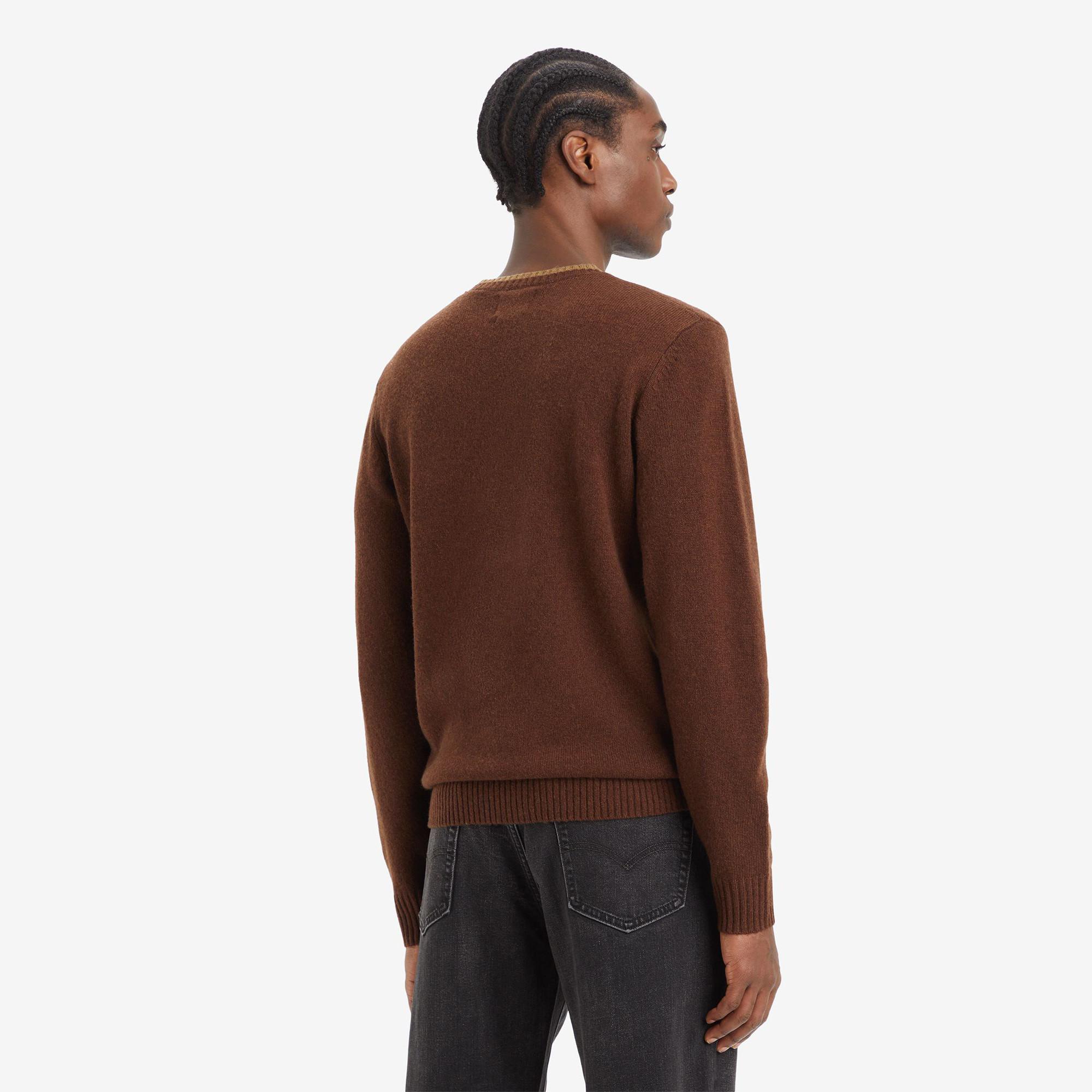 Levi's® ORIGINAL HM SWEATER BROWNS Maglione 