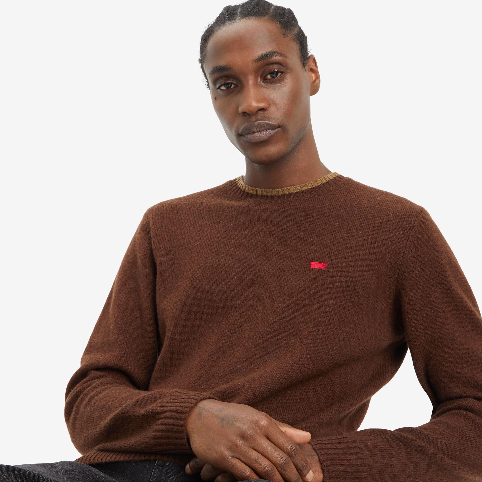 Levi's® ORIGINAL HM SWEATER BROWNS Pullover 