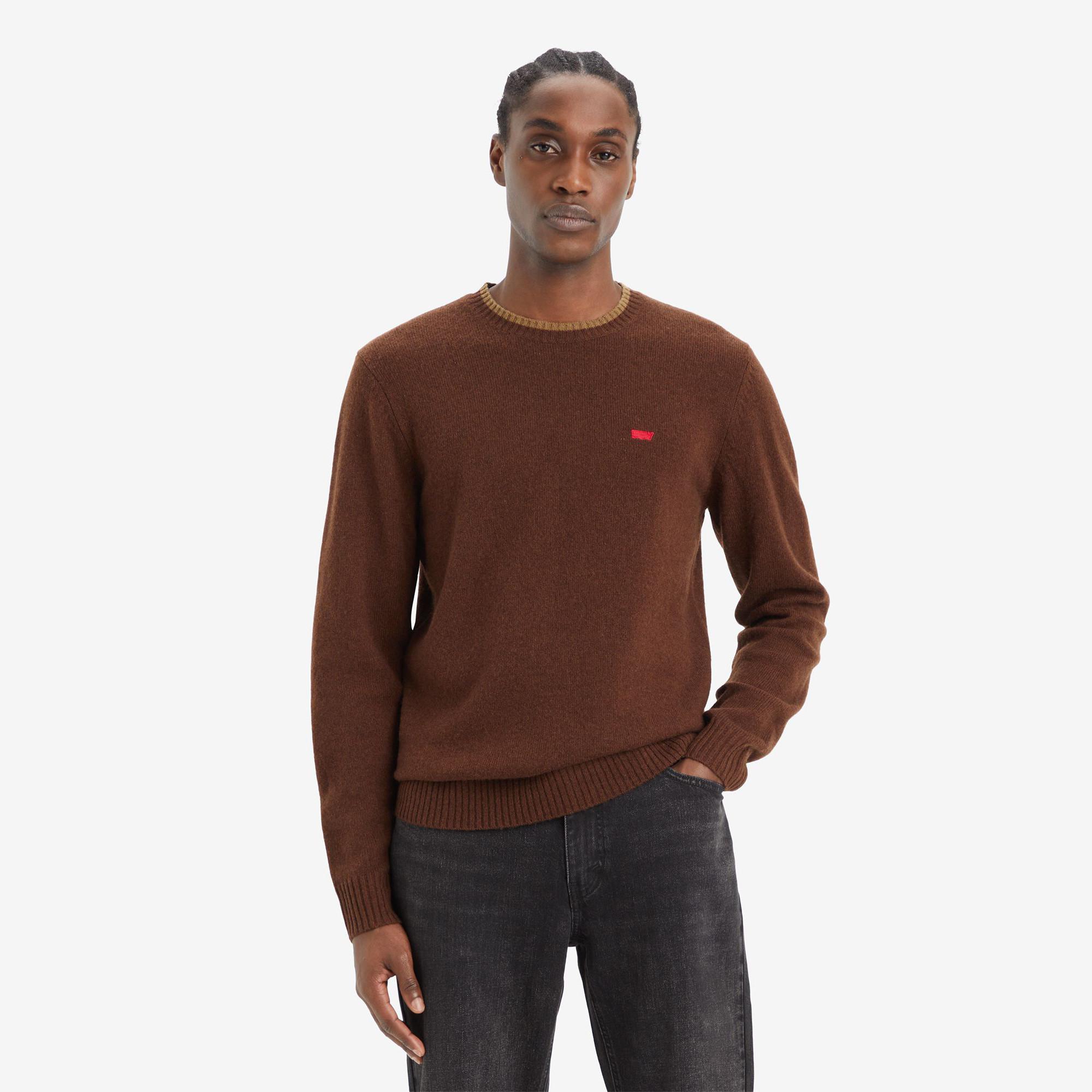 Levi's® ORIGINAL HM SWEATER BROWNS Maglione 