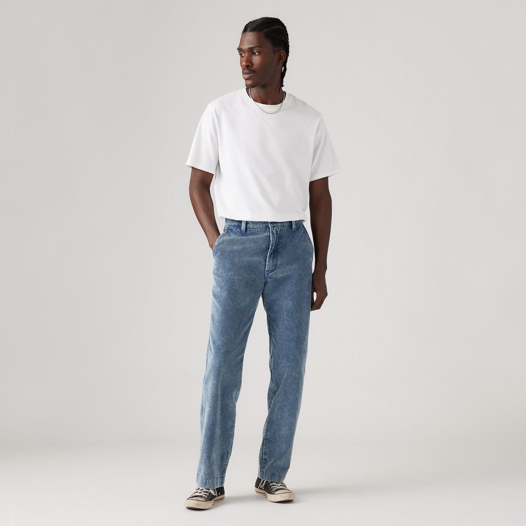 Levi's Barstow Western Standard MED Indigo - Flat Finish Barstow Western Standard MED indigo - platte afwerking, lagere hoogte, Lagere Haight