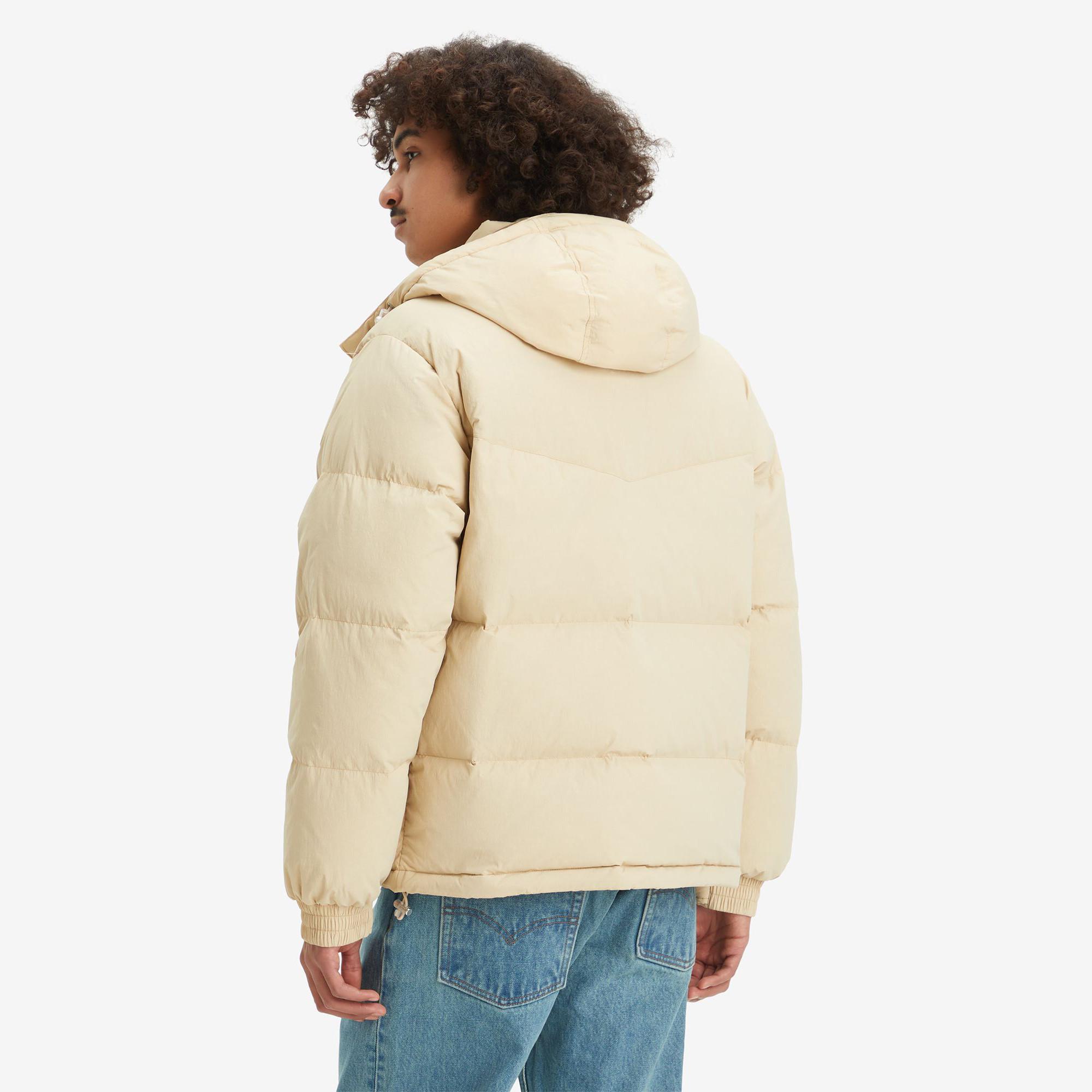 Levi's® ROCKRIDGE SHORT PUFFER TANS Doudoune à capuche 