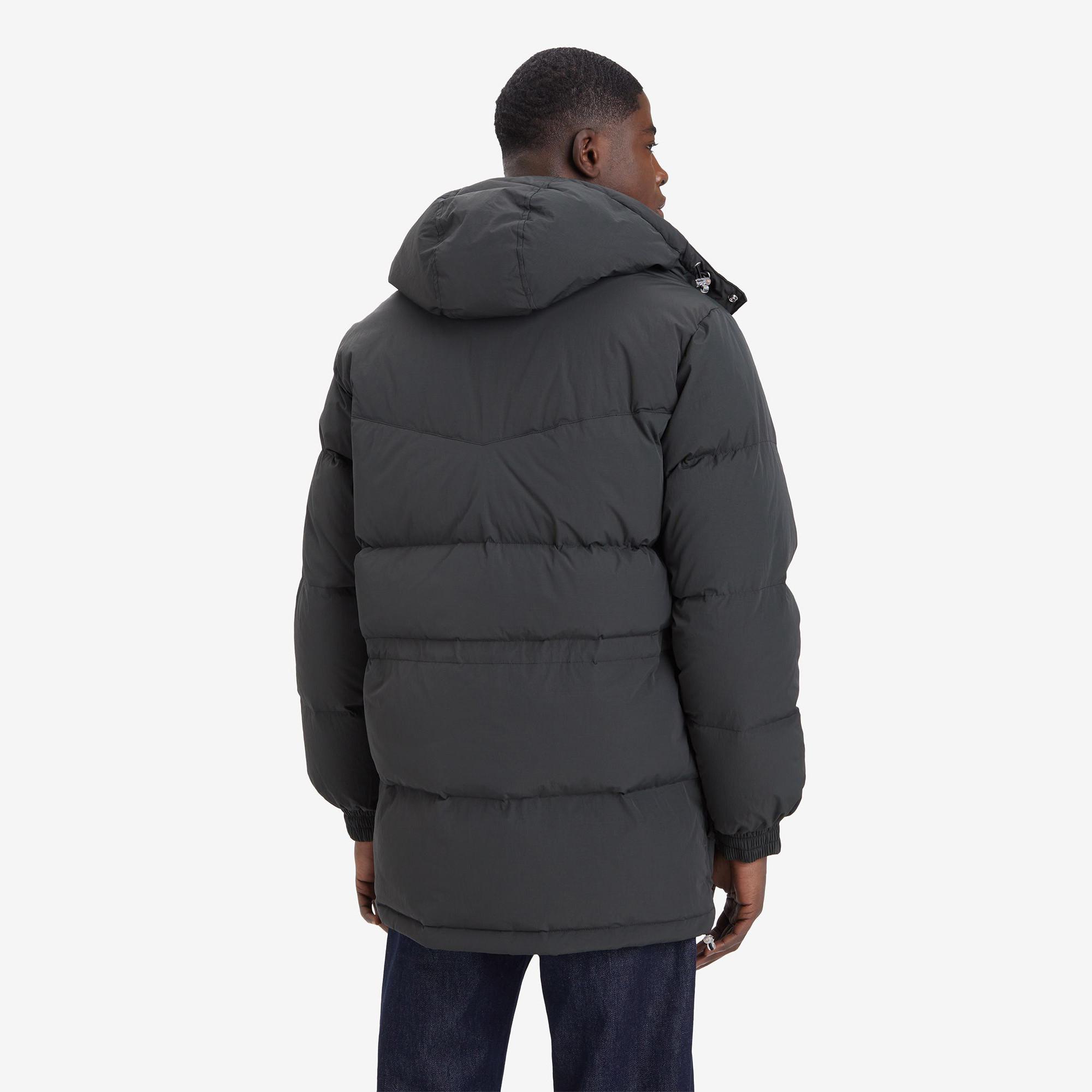 Levi's® ROCKRIDGE MID PUFFER BLACKS Daunenjacke mit Kapuze 