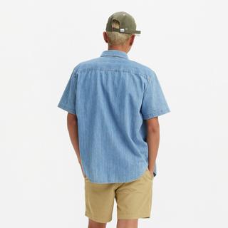 Levi's® SS Authentic Button Down Med Indigo Kurzarmhemd  