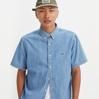 Levi's® SS Authentic Button Down Med Indigo Kurzarmhemd  