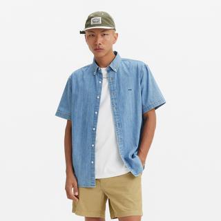 Levi's® SS Authentic Button Down Med Indigo Kurzarmhemd  