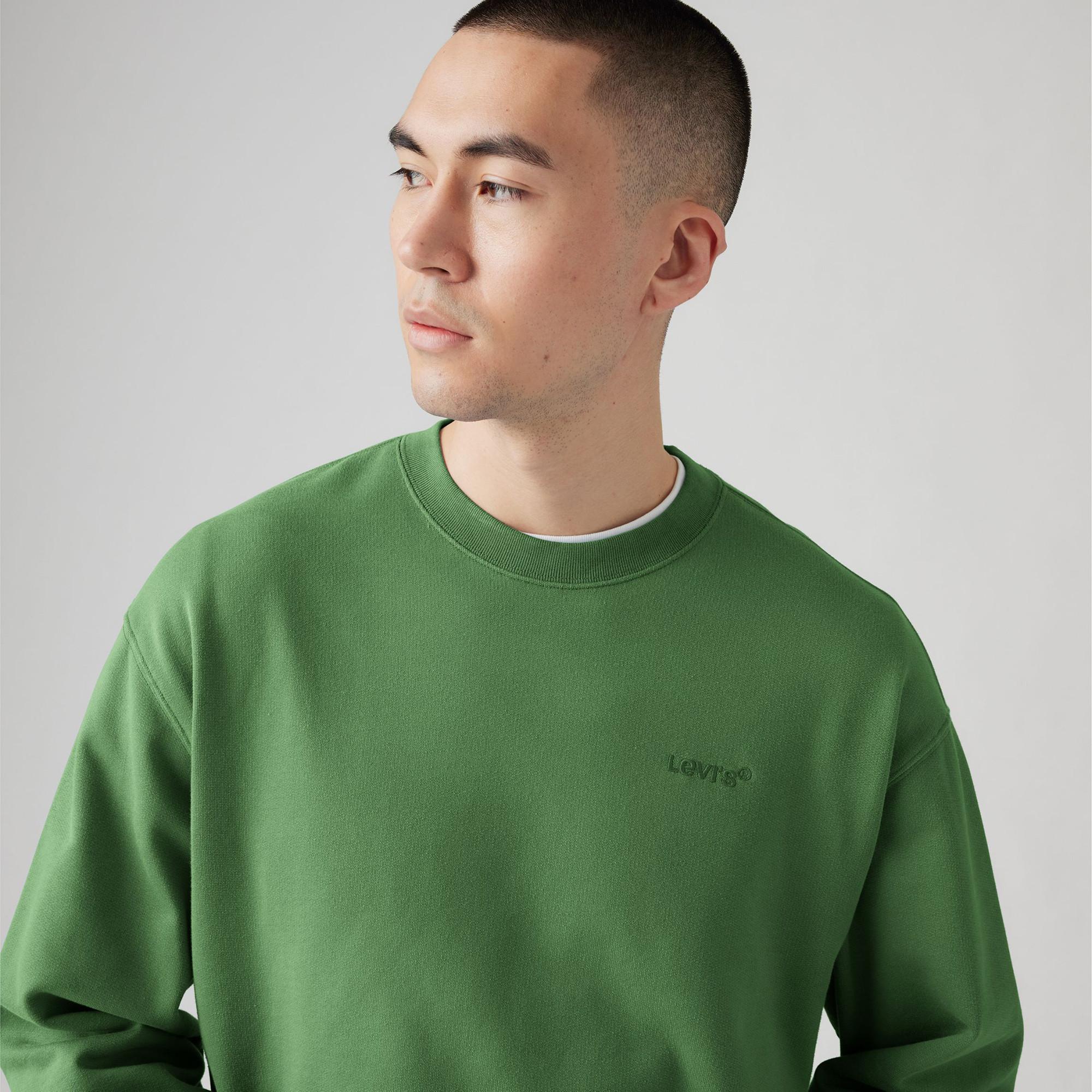 Levi's® Authentic Crew Greens Felpa  