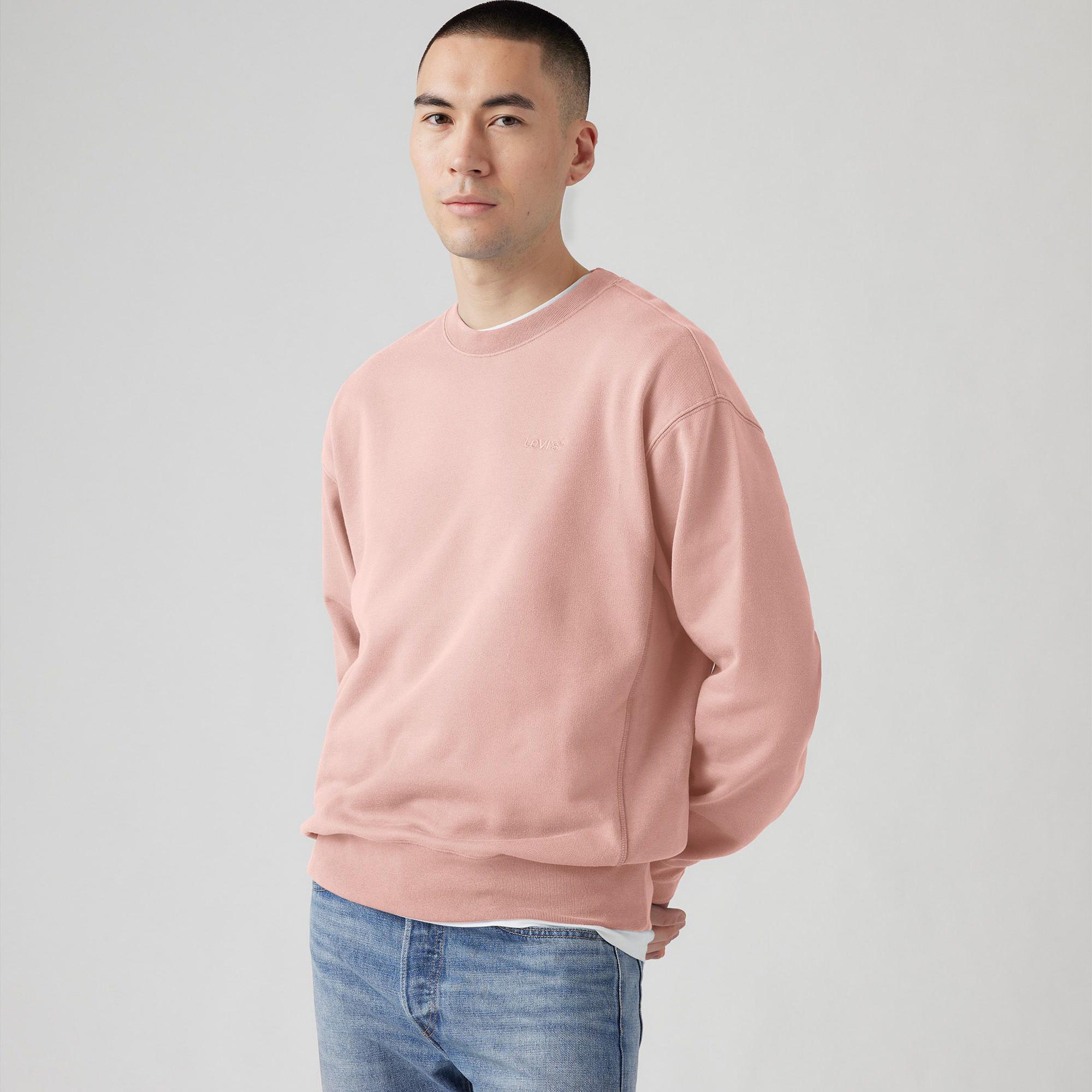 Levi's® AUTHENTIC CREW PINKS Sweat-shirt 