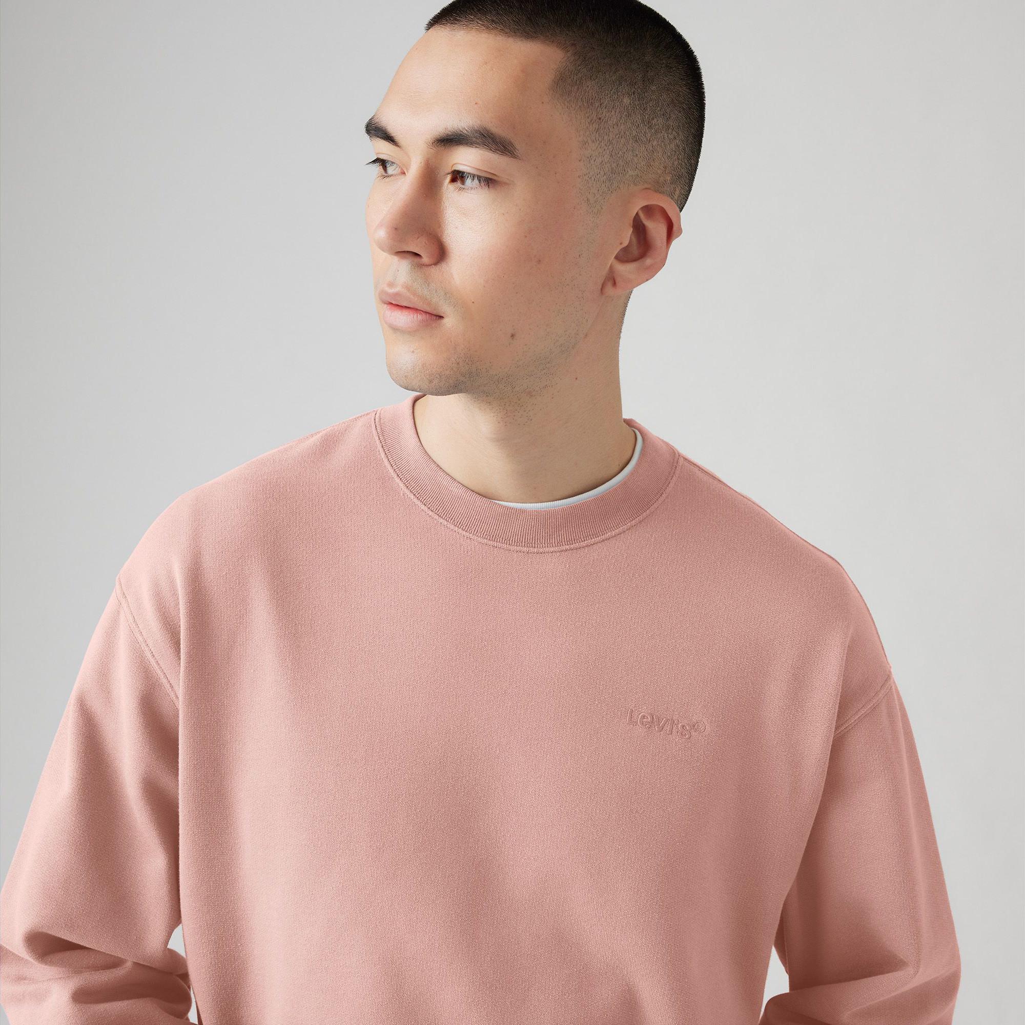 Levi's® AUTHENTIC CREW PINKS Sweat-shirt  