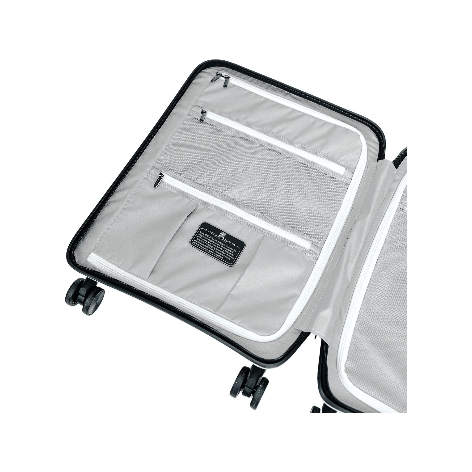 SWISS BAG COMPANY 55.0cm, Valise rigide, Spinner Ocean 