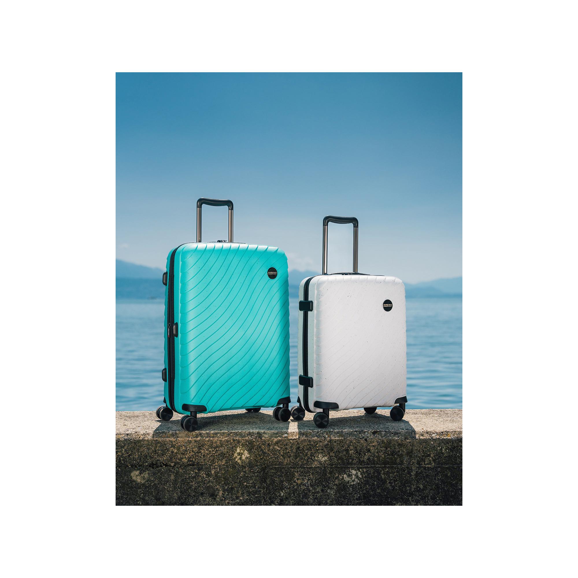 SWISS BAG COMPANY 55.0cm, Hartschalenkoffer, Spinner Ocean 