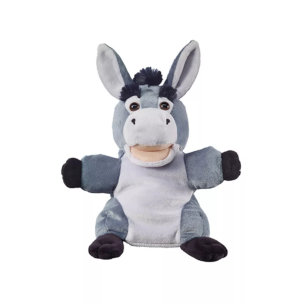 Bauer - Handpuppe Esel, 25cm, Grau