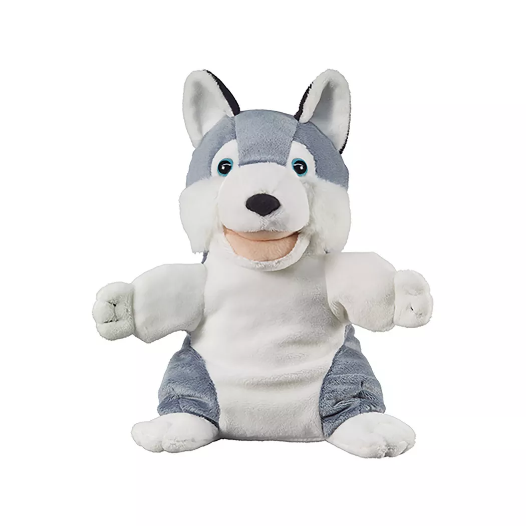 Bauer - Handpuppe Husky, 25cm, Grau