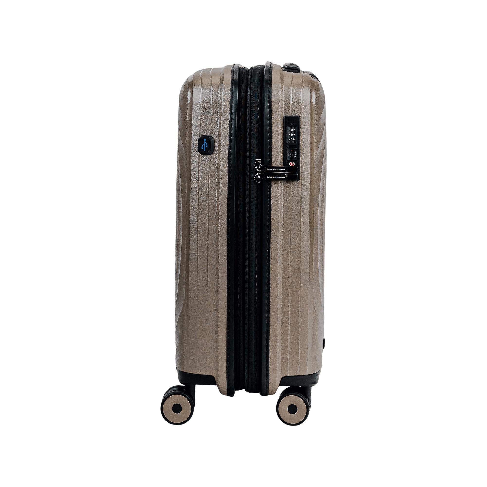 SWISS BAG COMPANY 55.0cm, Hartschalenkoffer, Spinner Echo 