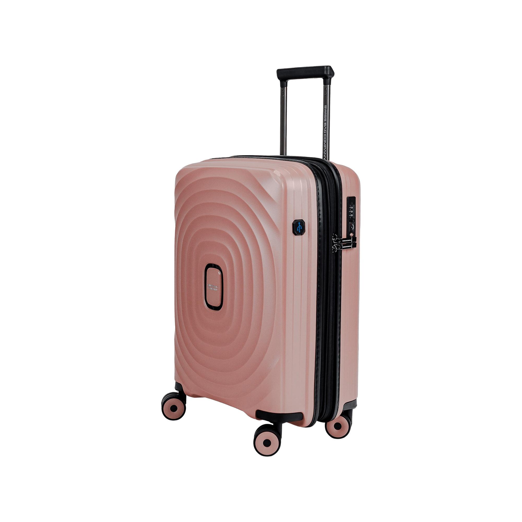 SWISS BAG COMPANY 55.0cm, Valise rigide, Spinner Echo 