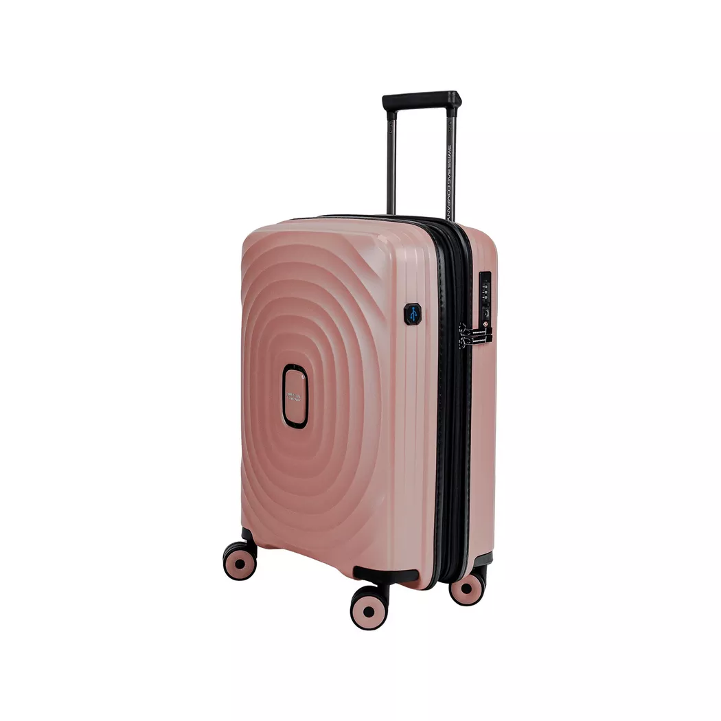 SWISS BAG COMPANY - Hartschalenkoffer, Spinner, 55 cm, Hartschalenkoffer, Spinner, 55 CM, Roségold
