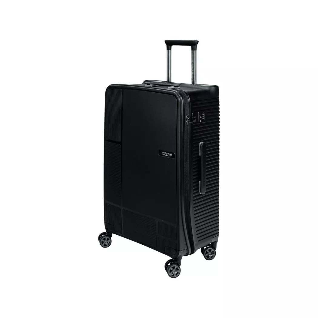 SWISS BAG COMPANY - Hartschalenkoffer, Spinner, 68 cm, Hartschalenkoffer, Spinner, 68cm, Black