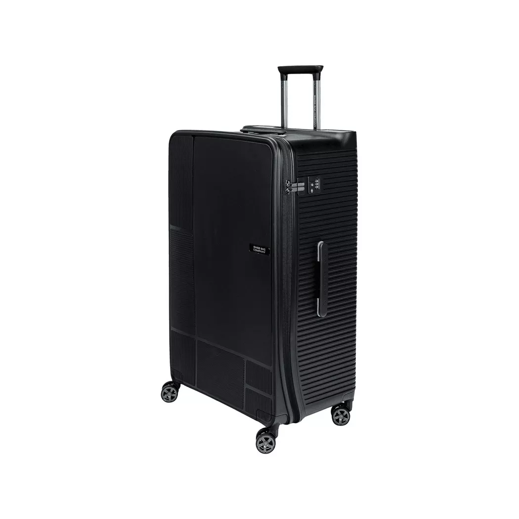 SWISS BAG COMPANY - Hartschalenkoffer, Spinner, 78 cm, Hartschalenkoffer, Spinner, 78cm, Black