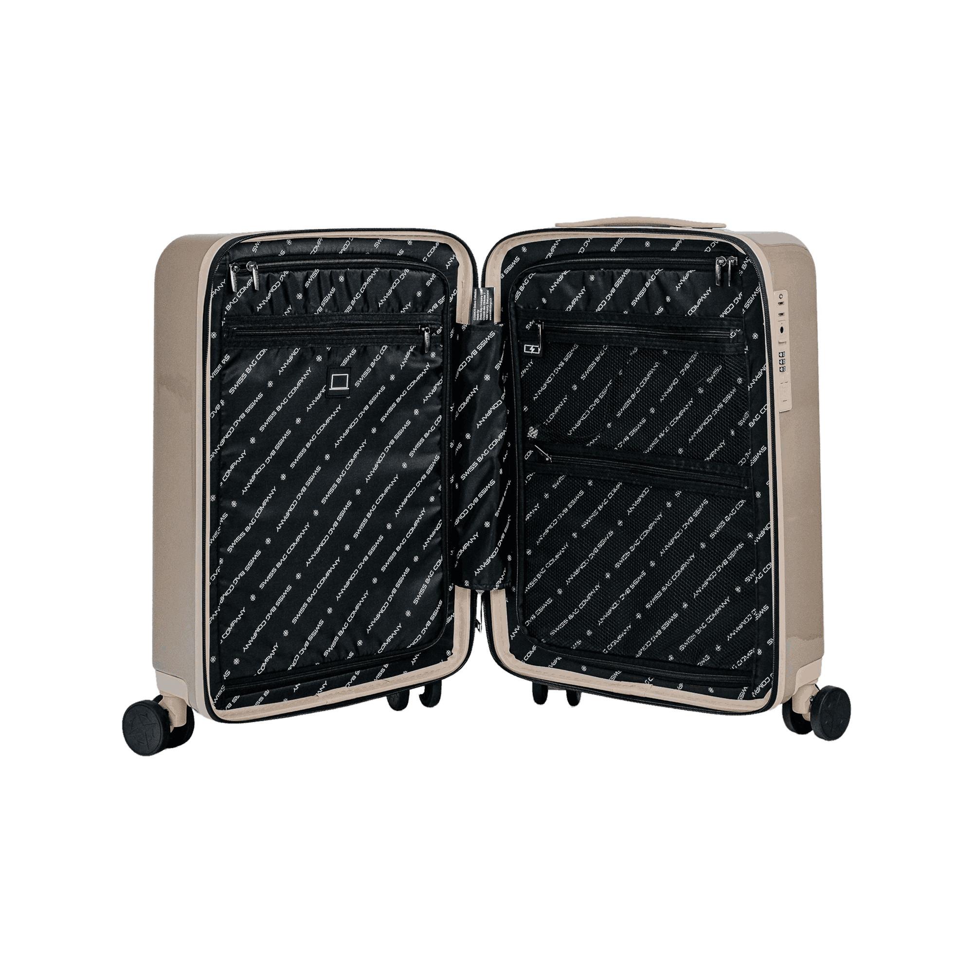 SWISS BAG COMPANY 55.0cm, Valise rigide, Spinner Cosmos Deluxe 