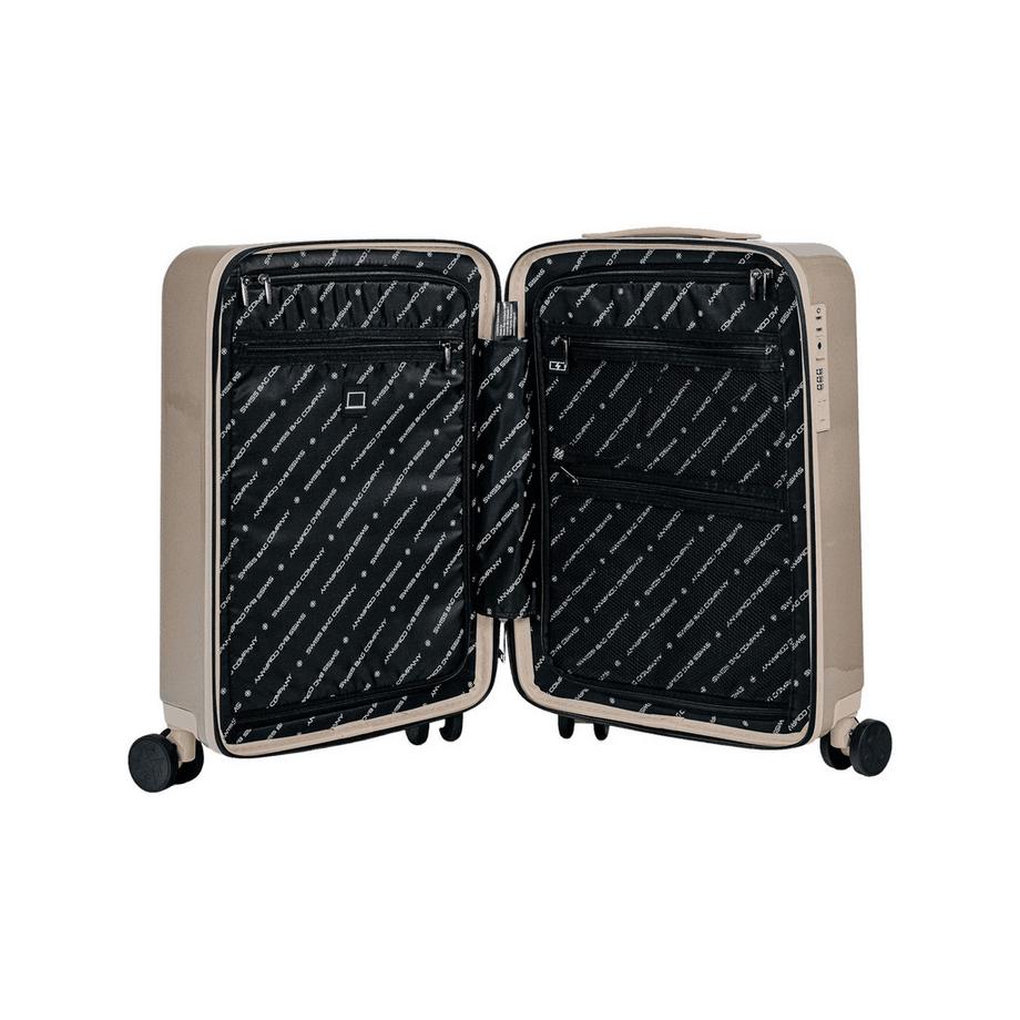 SWISS BAG COMPANY 55.0cm, Valigia rigida, Spinner Cosmos Deluxe 