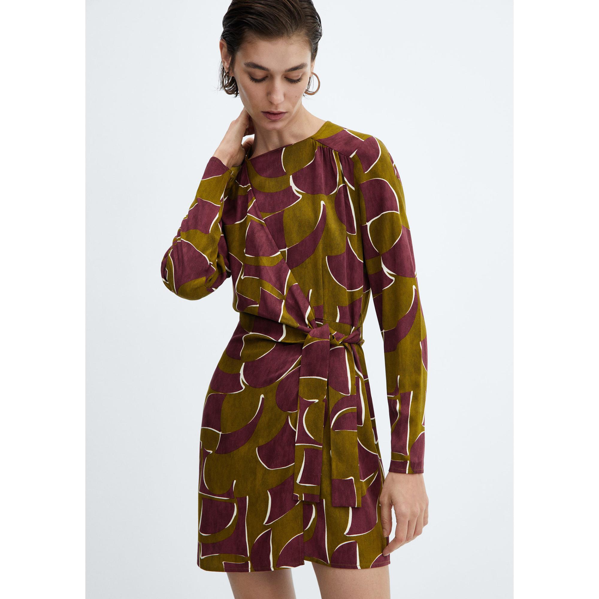 Image of Kleid Damen Bordeaux M