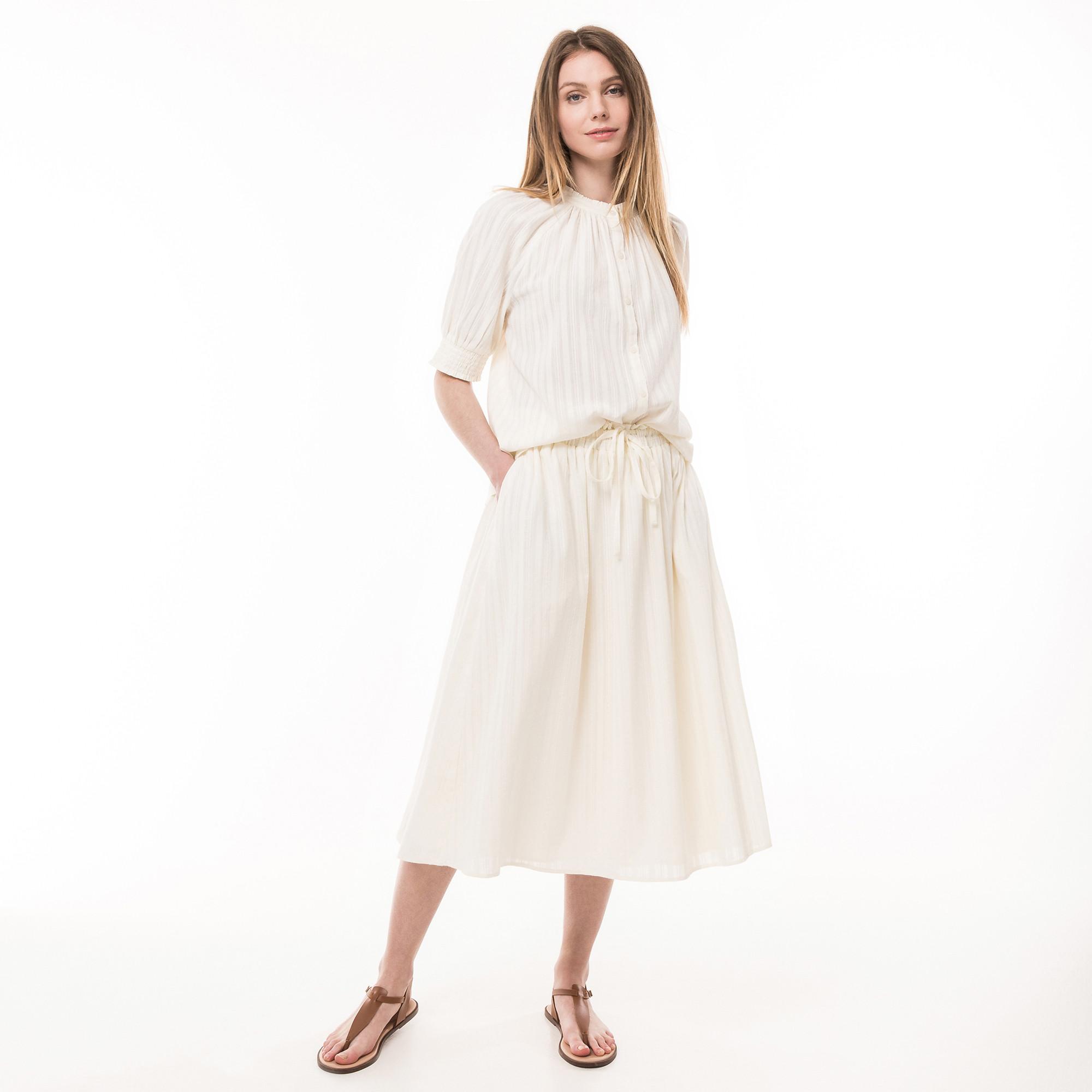 Image of Langer A-linien Rock Damen Perle 34