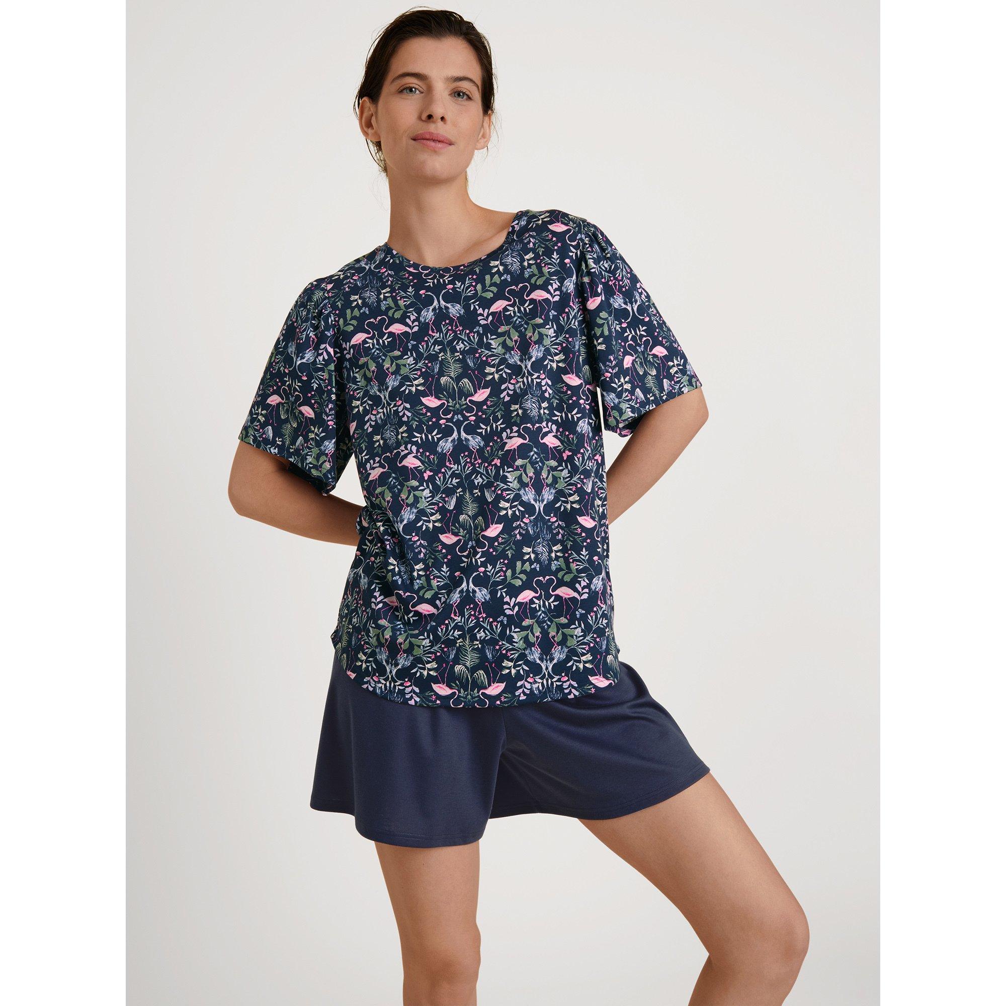 Image of Pyjama Damen Dunkelblau L