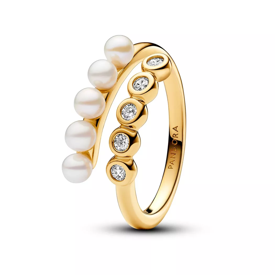 Pandora - Ring,  Timeless, 52, Goldfarben 2