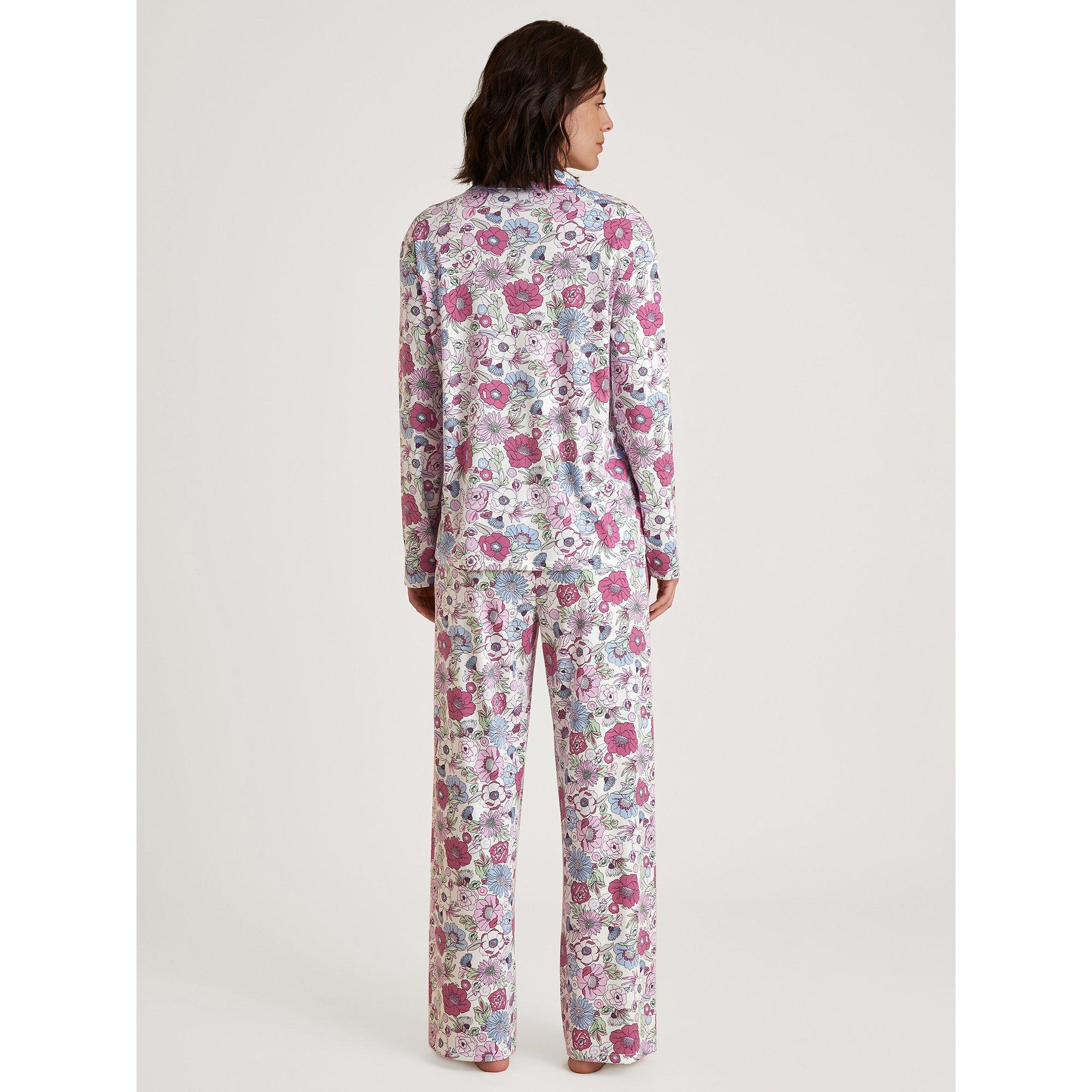 CALIDA Autumn Dreams Imprimé Floral Pyjama Long  