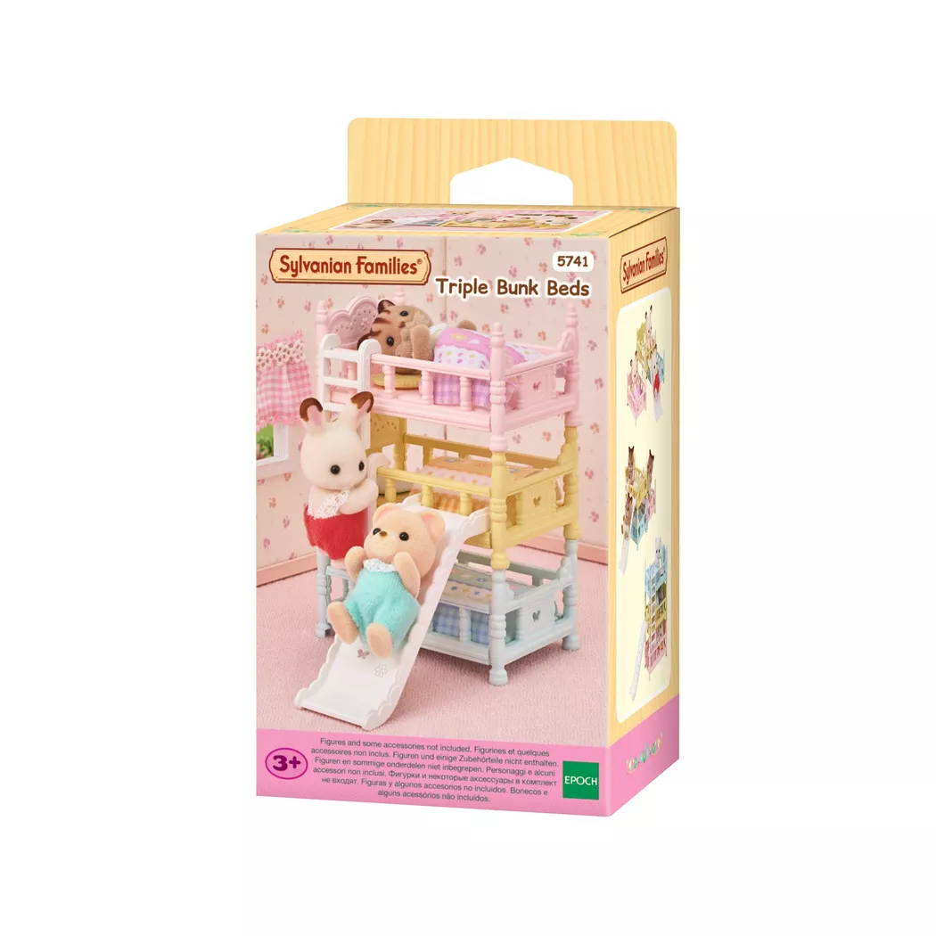 Sylvanian Families - Dreistöckiges Babyhochbett, Multicolor