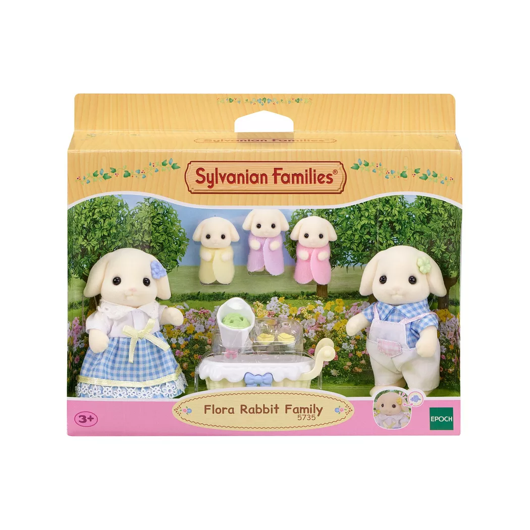 Sylvanian Families - Kaninchen Familie, Multicolor