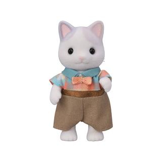 Sylvanian Families  Latte Cat Family 