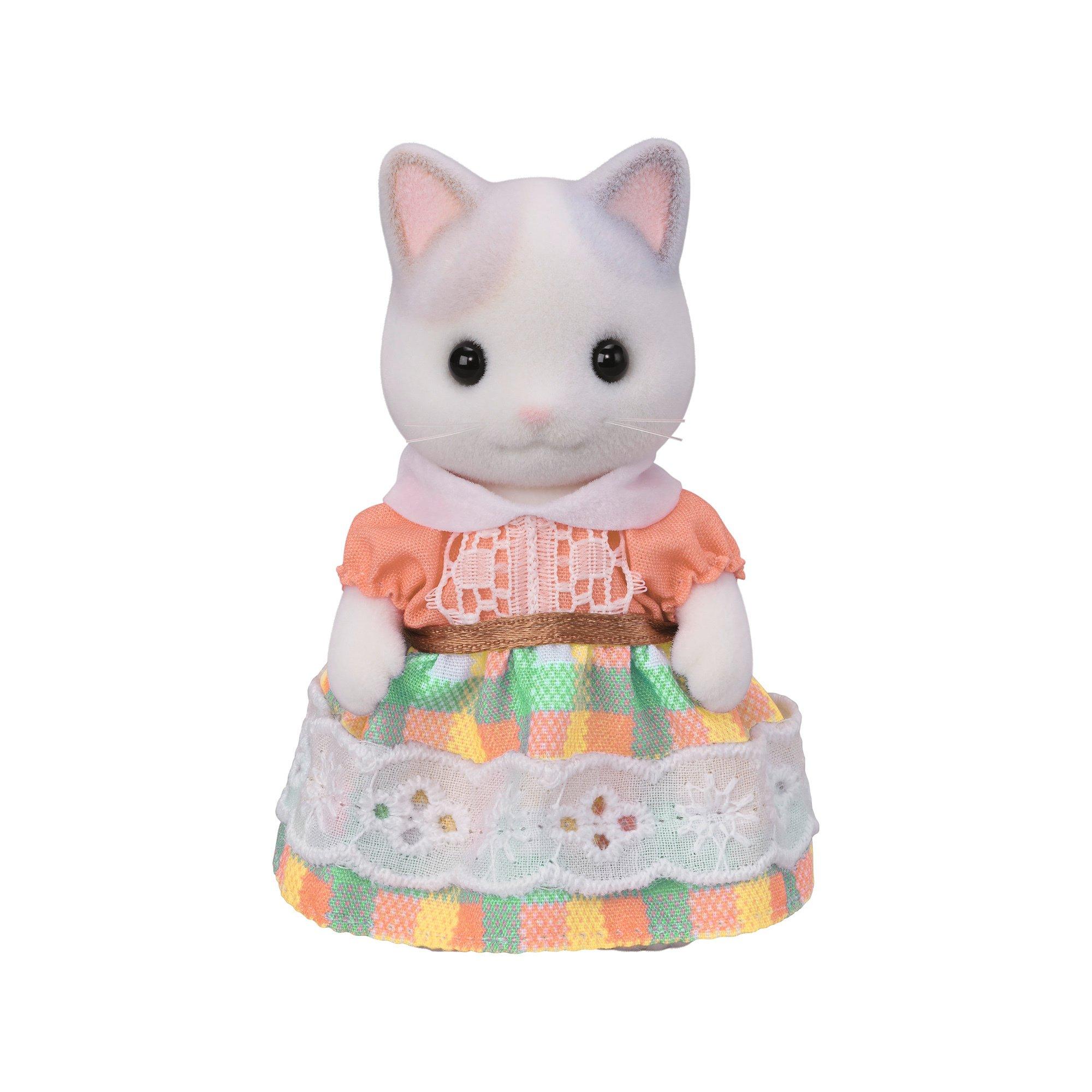 Sylvanian Families  Latte Cat Family 