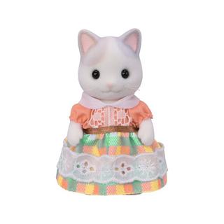 Sylvanian Families  Latte Cat Family 