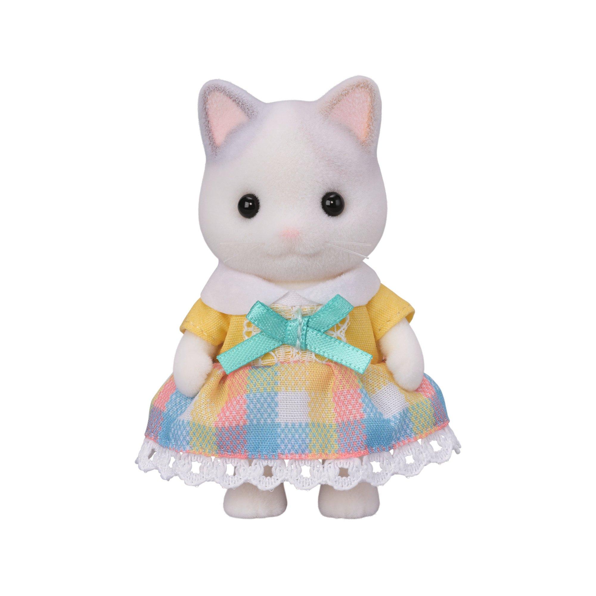 Sylvanian Families  Latte Cat Family 