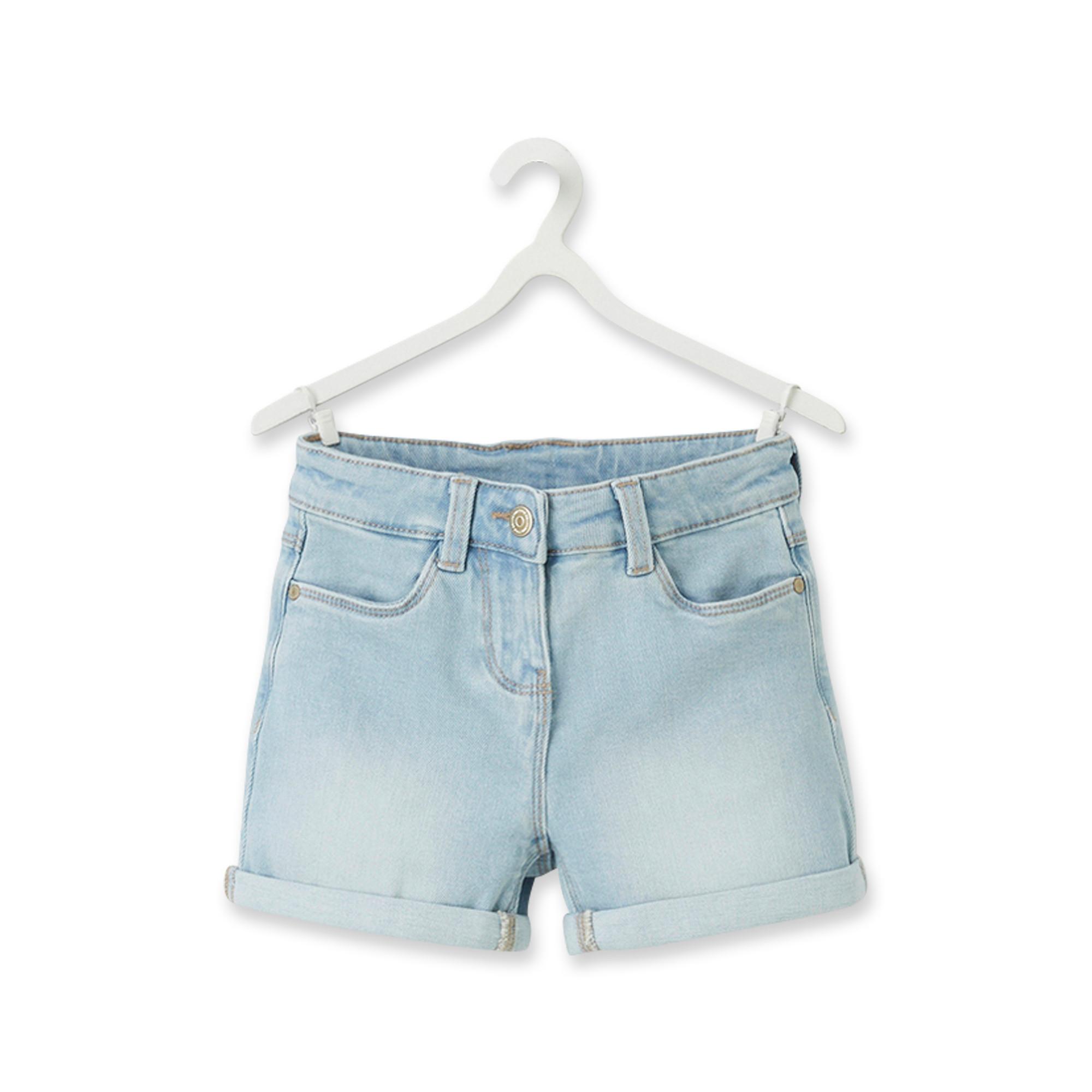 Image of Bermuda Shorts Mädchen Blau Denim Dunkel 4A