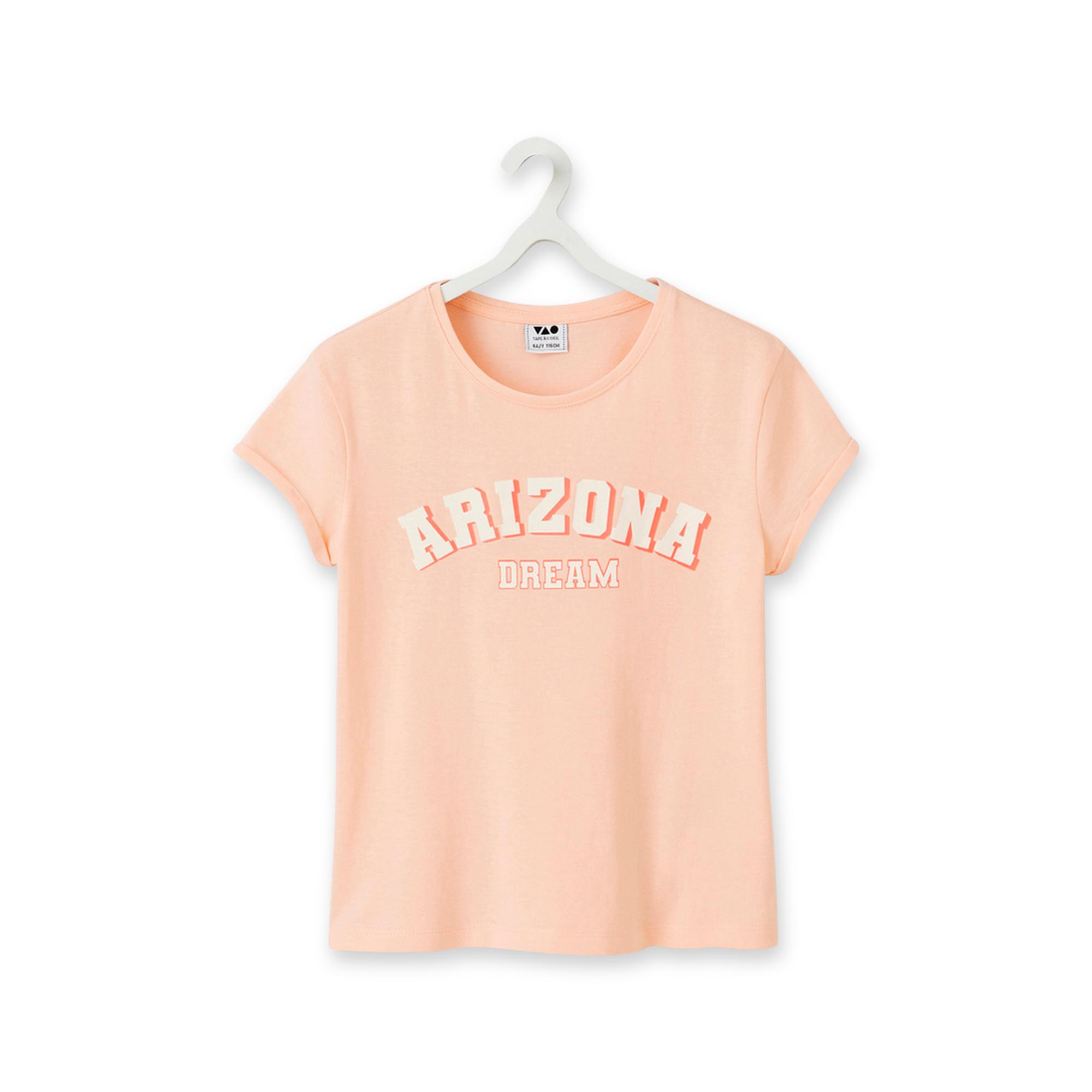 Image of T-shirt, Rundhals, Kurzarm Mädchen Rosa 4A