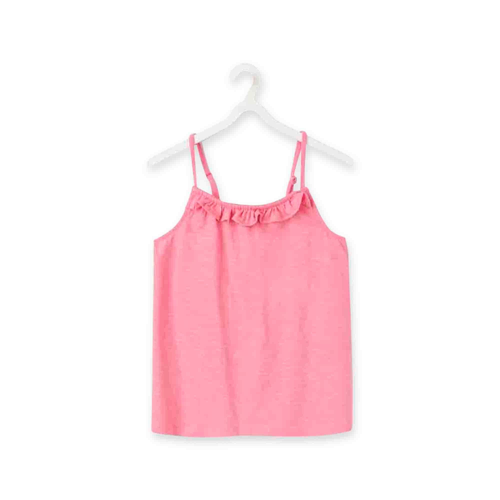 Image of T-shirt, Rundhals, Ärmellos Mädchen Pink 8A