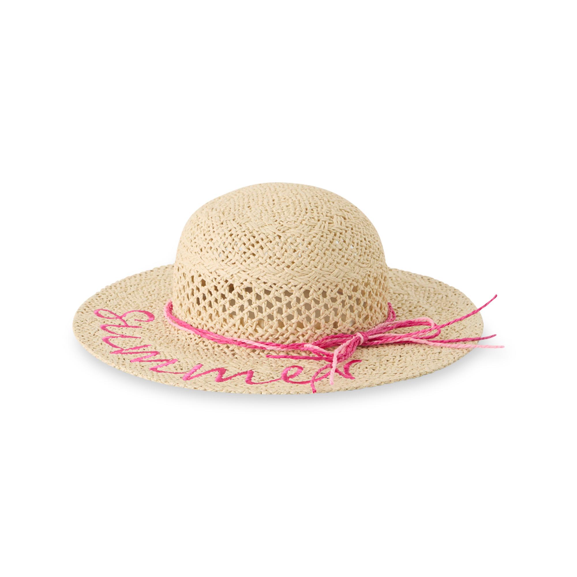 Image of Strohhut Mädchen Braun Naturel 53