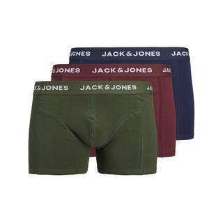 JACK & JONES JACTEO SOLID TRUNKS 3 PACK Triopack, Pantys 